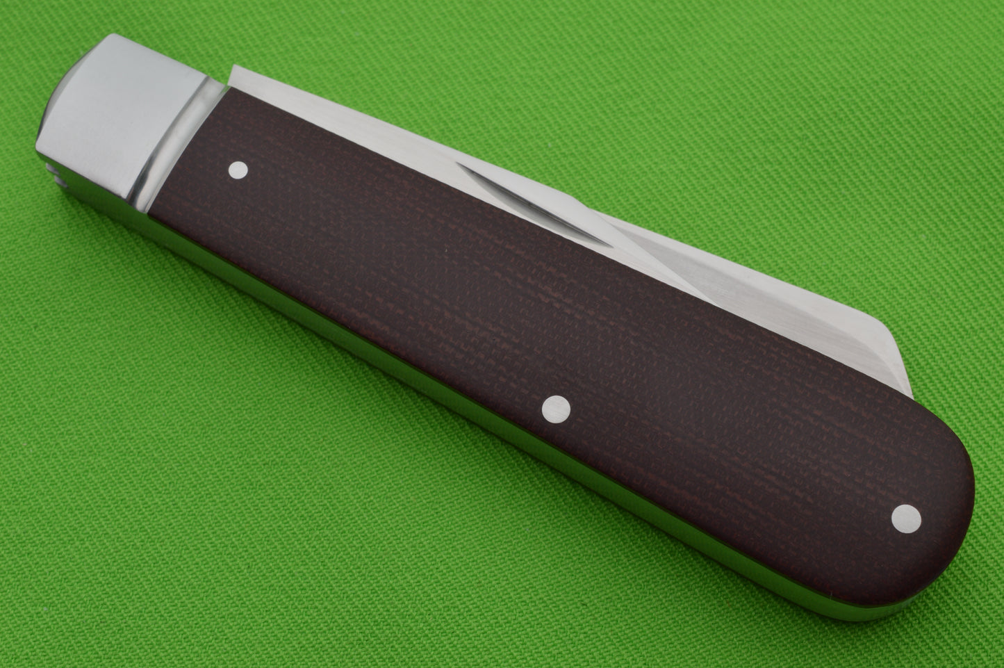 Mike Moran Regular Straight Jack Caplifter Slip-Joint Folding Knife, Sheepsfoot + Bottle Opener (SOLD)