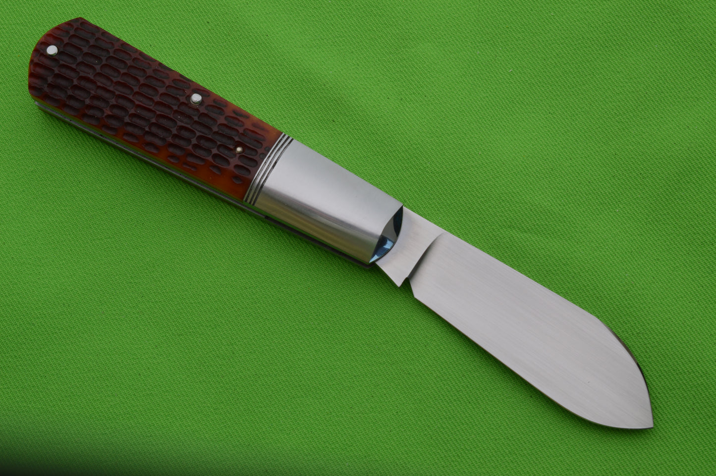 Tanner Couch Barlow, Jigged Bone Scales, Slip-Joint Folding Knife (SOLD)