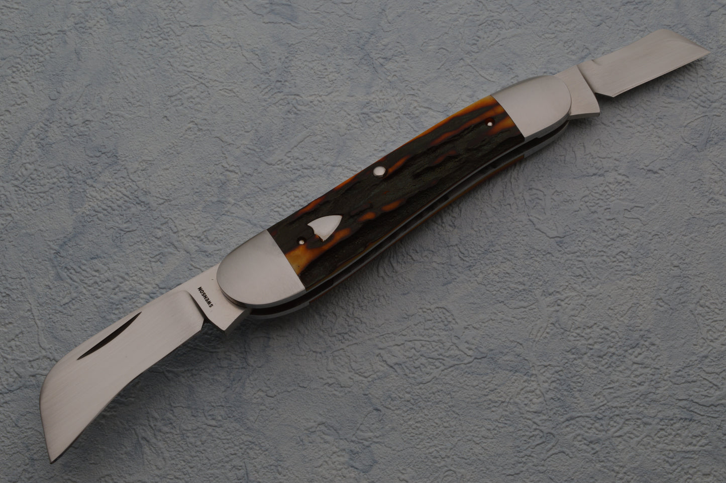 Luke Swenson 2-Blade FARMER JACK Prototype Slip-Joint Folding Knife (SOLD)