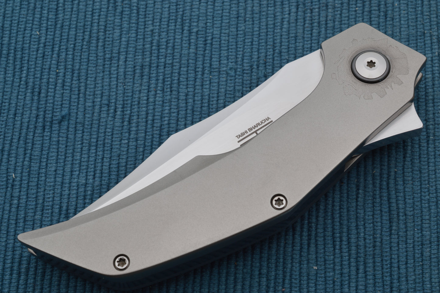 Tashi Bharucha DIE HARD, Frame-Lock Flipper Folding Knife (SOLD)