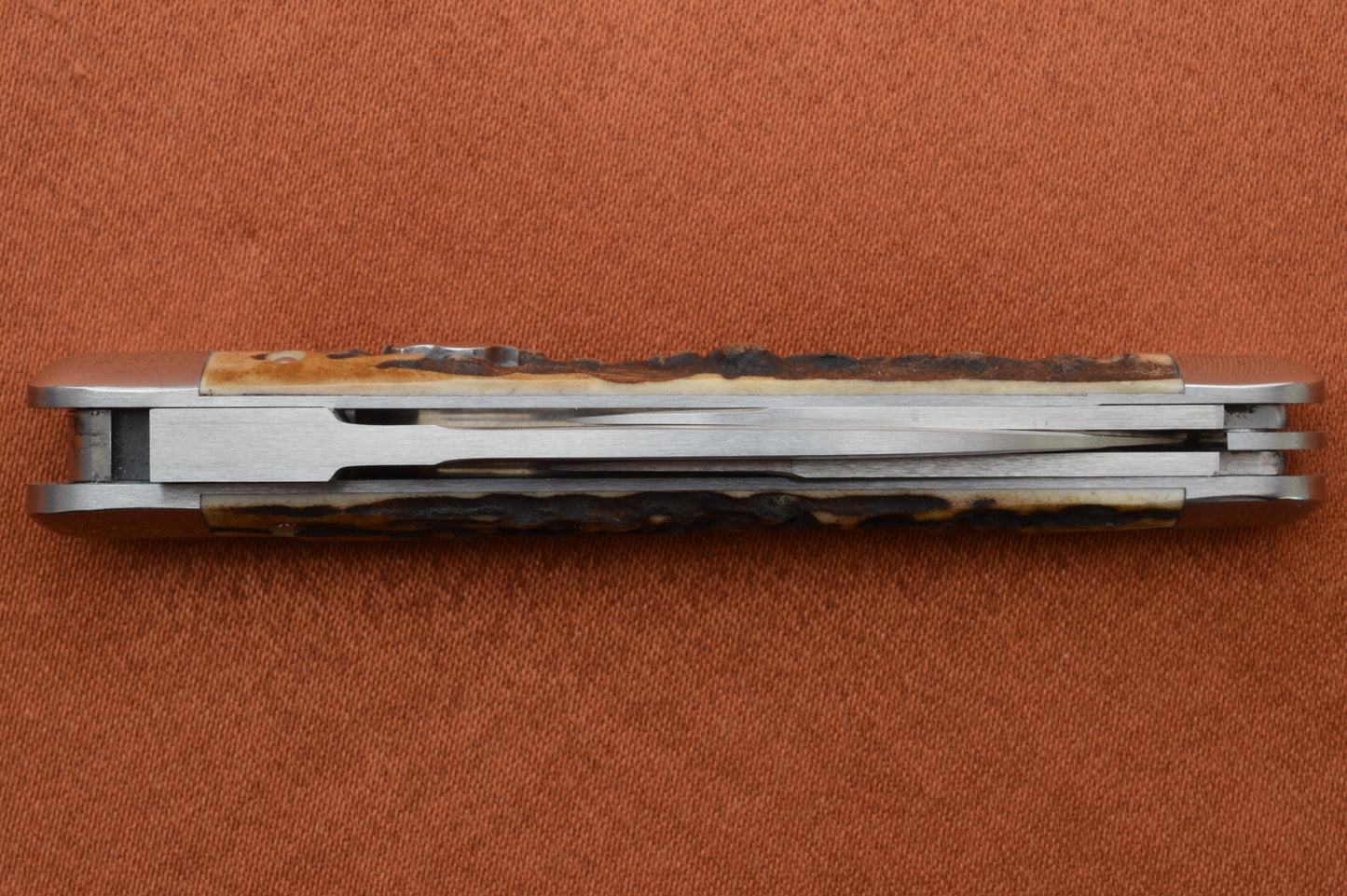 Tim Robertson 3-Blade Stag Lock-Back Whittler LBW