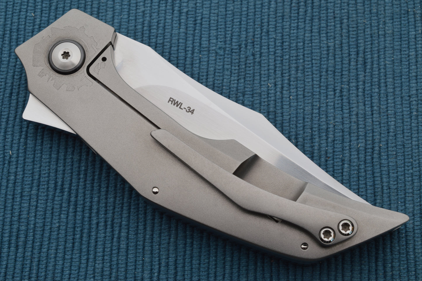 Tashi Bharucha DIE HARD, Frame-Lock Flipper Folding Knife (SOLD)