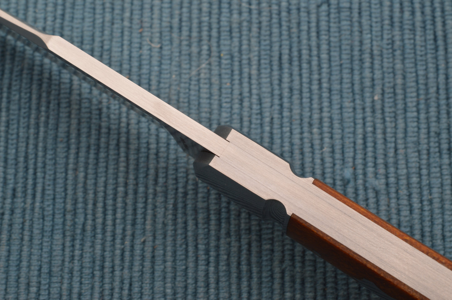 Enrique Peña Full-Size BackPocket Trapper Westinghouse Micarta Slip-Joint Folding Knife (SOLD)