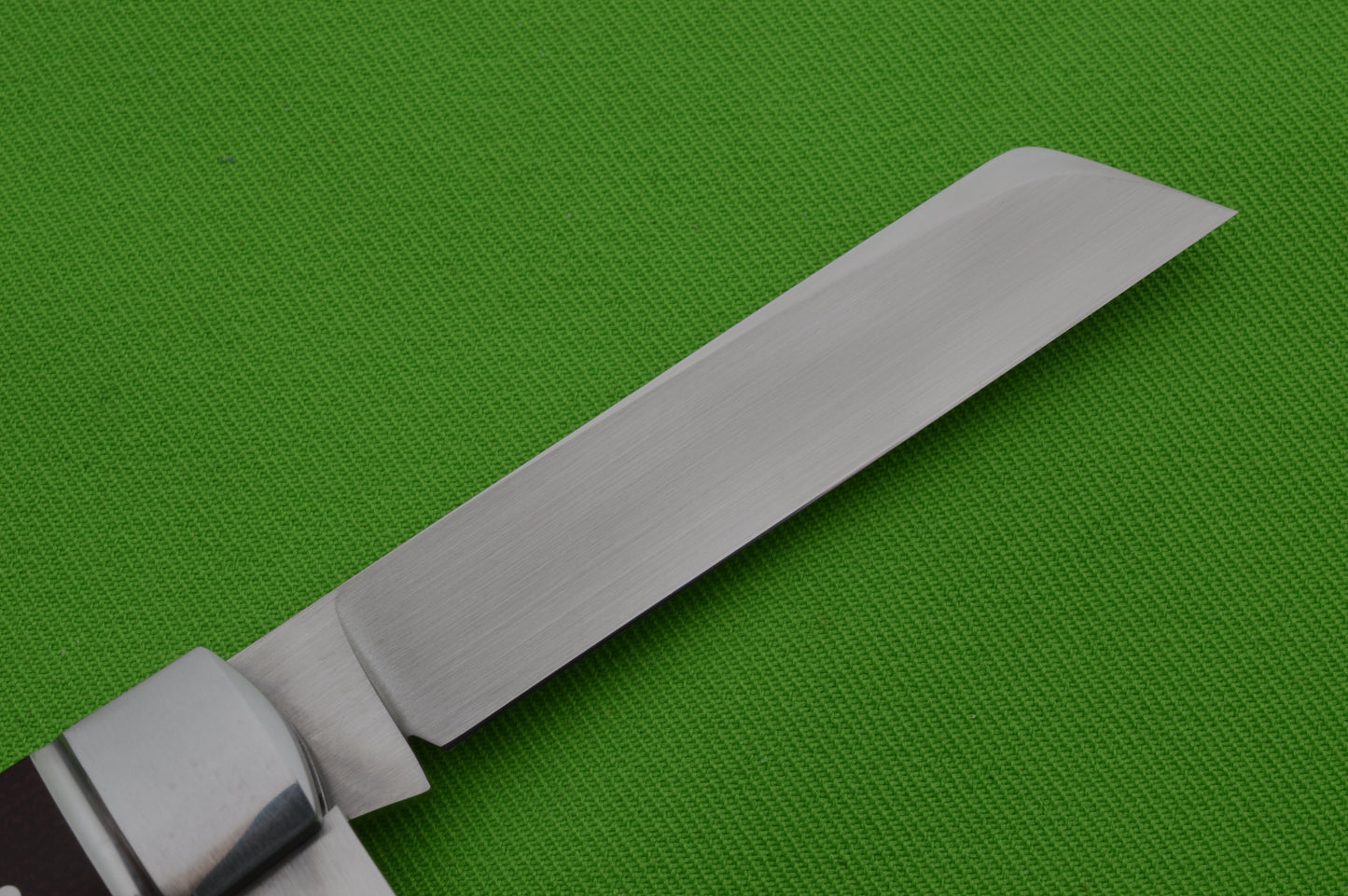 Mike Moran Regular Straight Jack Caplifter Slip-Joint Folding Knife, Sheepsfoot + Bottle Opener (SOLD)