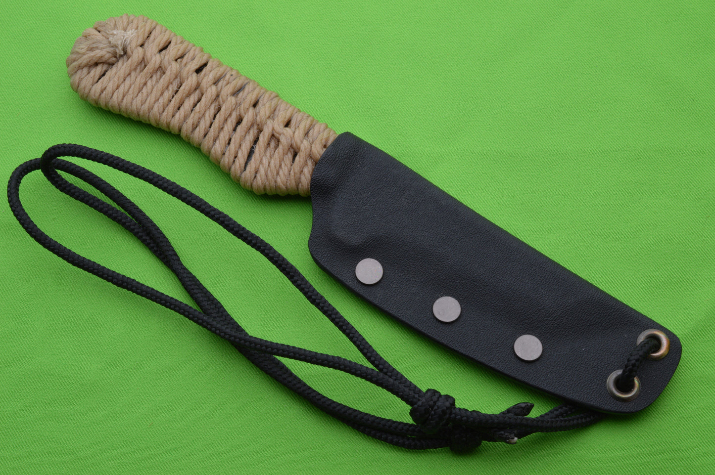 G.H.K. "Light Tanto" Fixed Blade Knife, Kydex Sheath