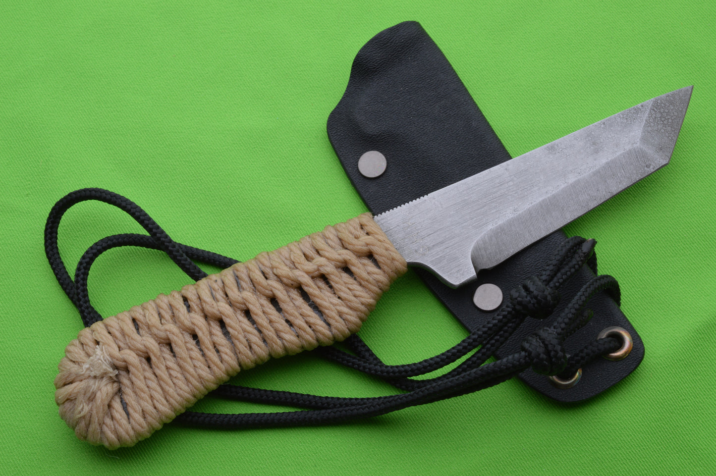 G.H.K. "Light Tanto" Fixed Blade Knife, Kydex Sheath