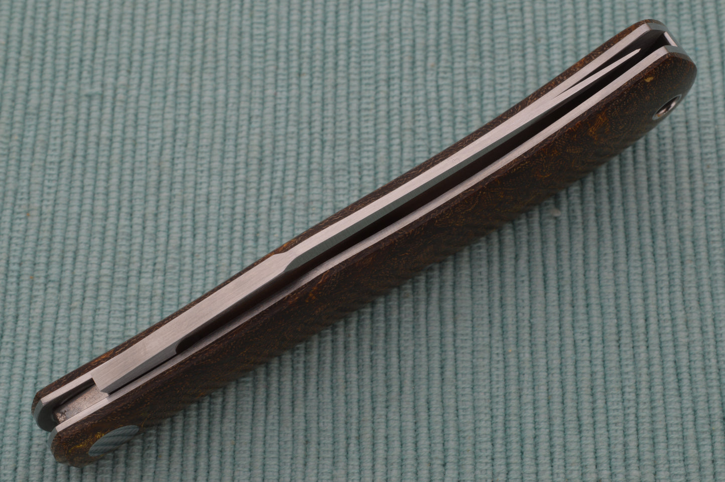 Jason Ritchie BackPocket Vintage Westinghouse Rag Micarta Slip-Joint Folding Knife (SOLD)