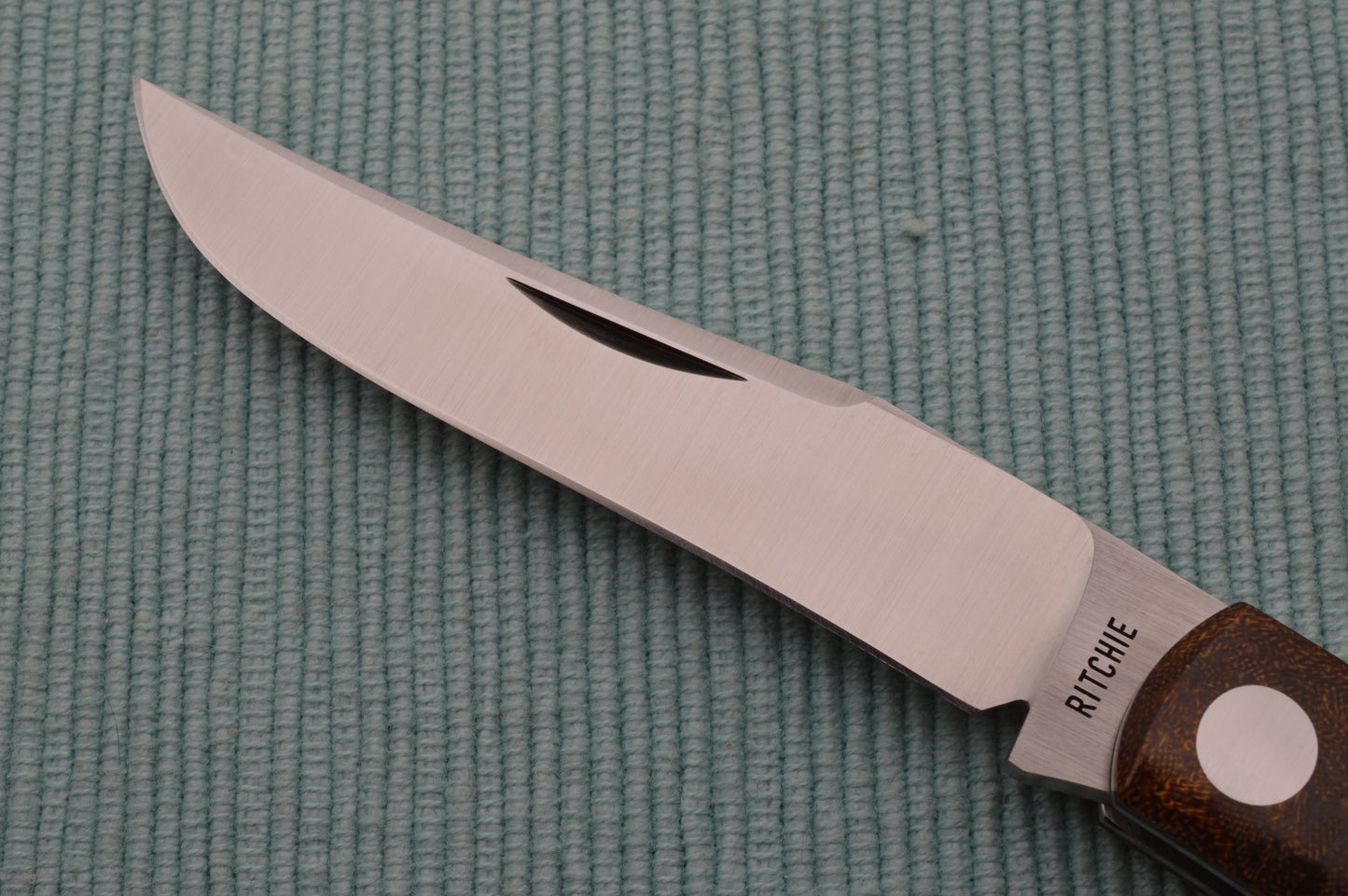 Jason Ritchie BackPocket Vintage Westinghouse Rag Micarta Slip-Joint Folding Knife (SOLD)