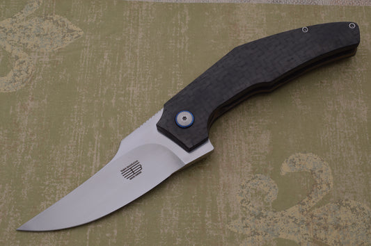 Tashi Bharucha Made Knives CROOK Prototype, Flipper Folding Knife