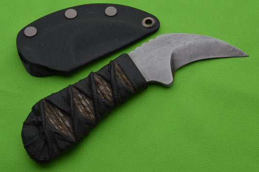 G.H.K. "Ringless Karambit" Fixed Blade Knife, Kydex Sheath (SOLD)