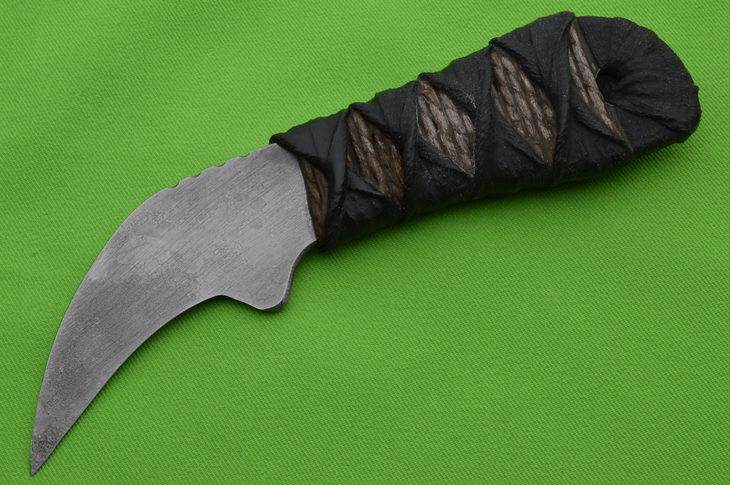G.H.K. "Ringless Karambit" Fixed Blade Knife, Kydex Sheath (SOLD)