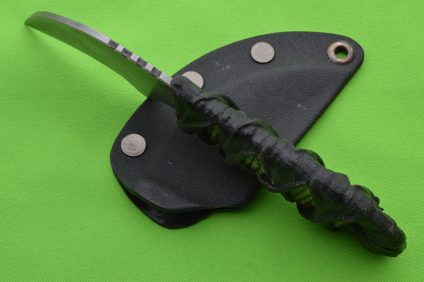 G.H.K. "Ringless Karambit" Fixed Blade Knife, Kydex Sheath (SOLD)