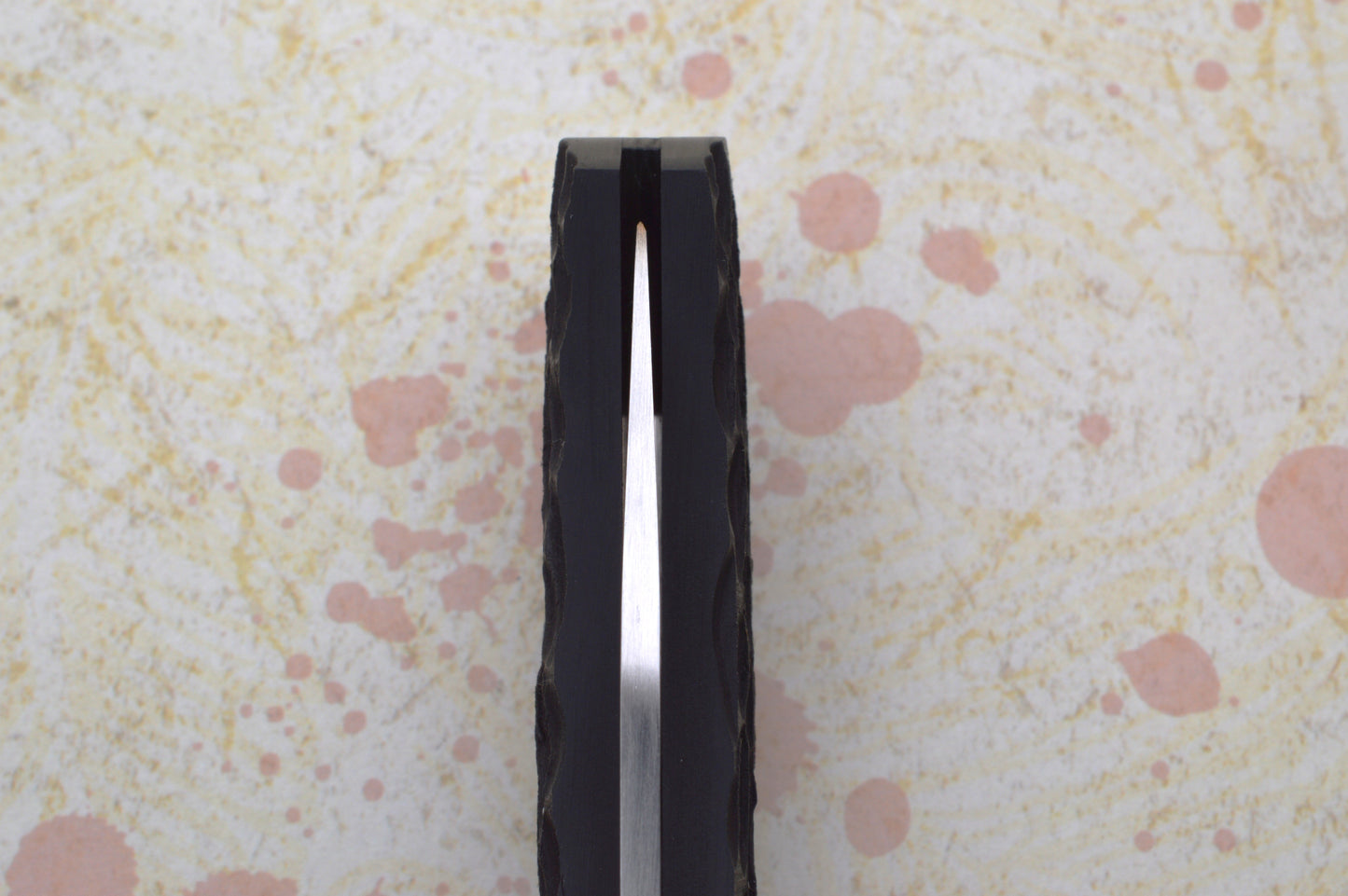 Luke Swenson Jigged Micarta Linerless Lock-Back Folding Knife