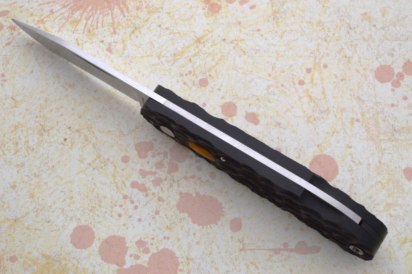 Luke Swenson Jigged Micarta Linerless Lock-Back Folding Knife