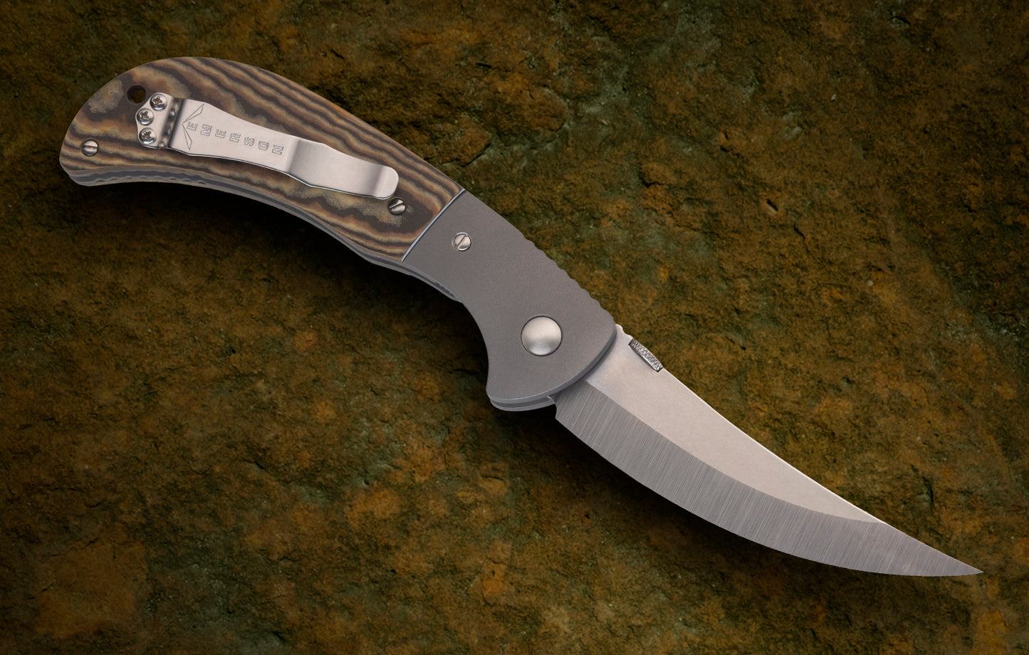 Ernie Emerson Custom Persian, Richlite Scales