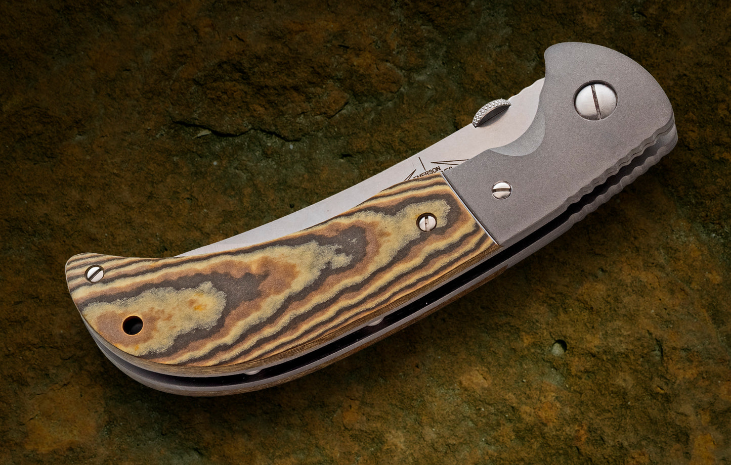 Ernie Emerson Custom Persian, Richlite Scales
