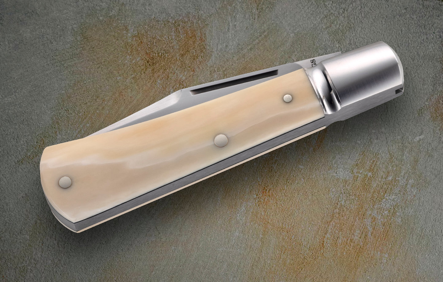 Grayson Jennings Clip Point "B Low" Barlow Slip-Joint Folding Knife