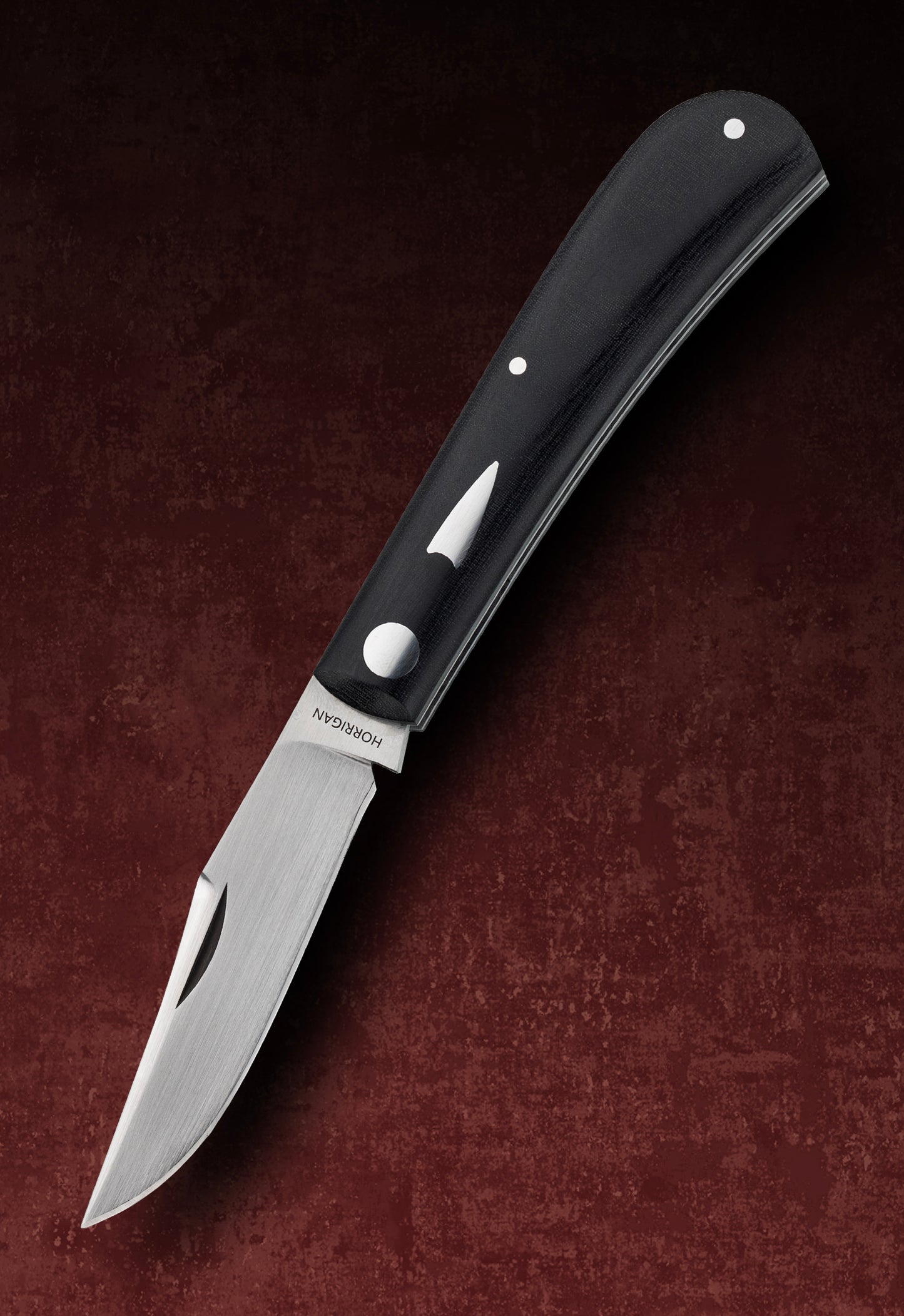 John Horrigan M.S. Fat Penny Shadow Pattern Slip-Joint Folding Knife