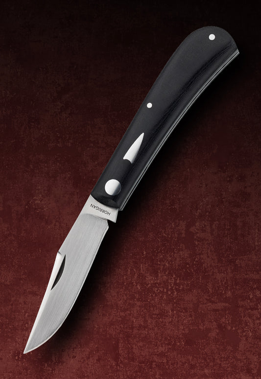 John Horrigan M.S. Fat Penny Shadow Pattern Slip-Joint Folding Knife (SOLD)