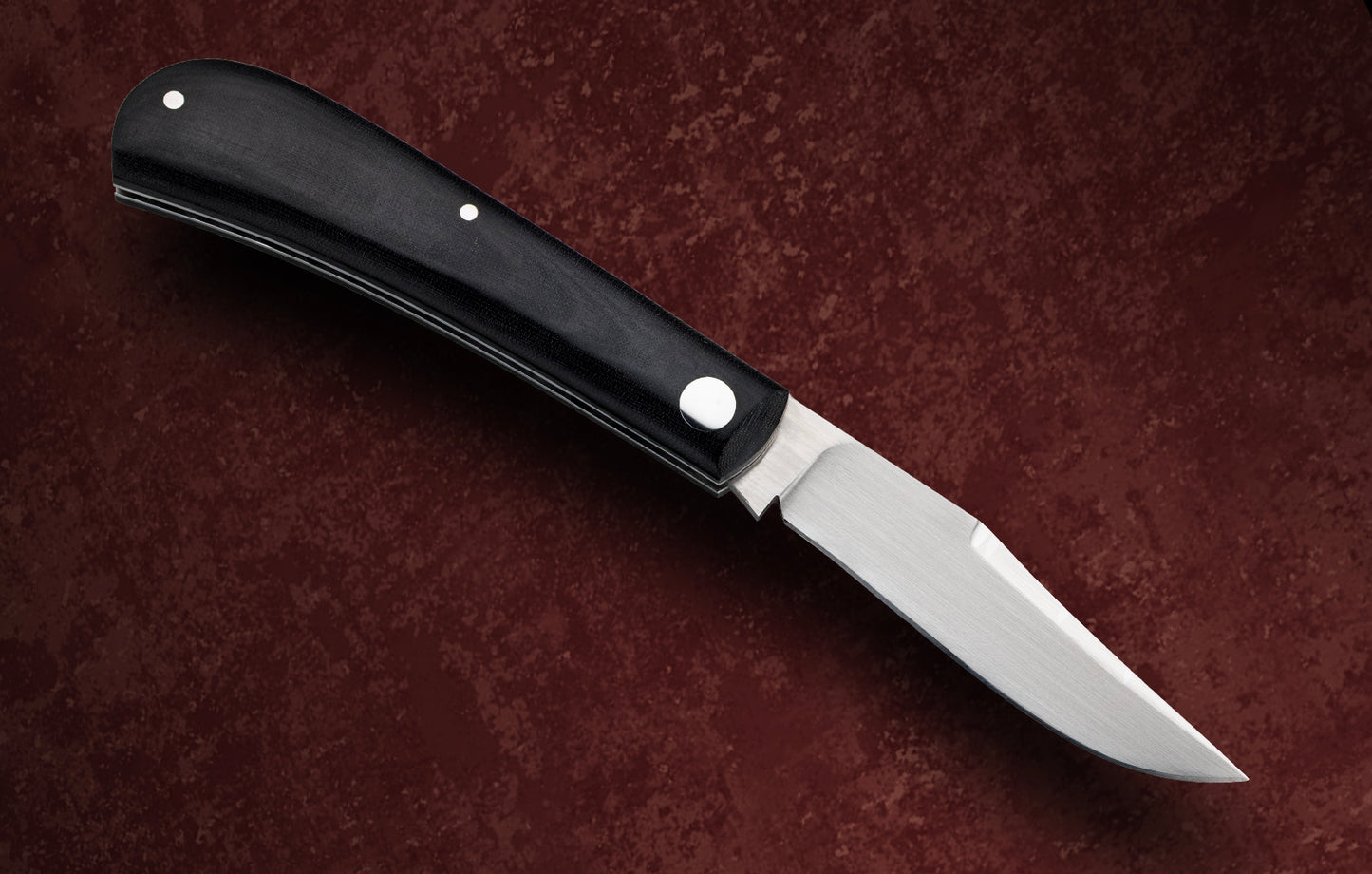 John Horrigan M.S. Fat Penny Shadow Pattern Slip-Joint Folding Knife