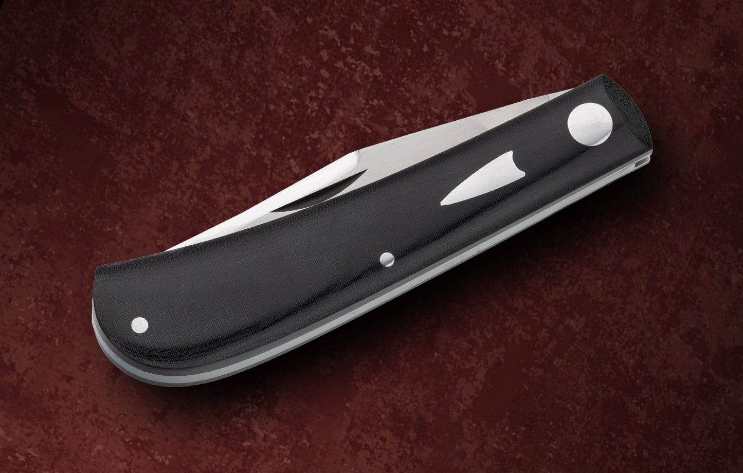 John Horrigan M.S. Fat Penny Shadow Pattern Slip-Joint Folding Knife