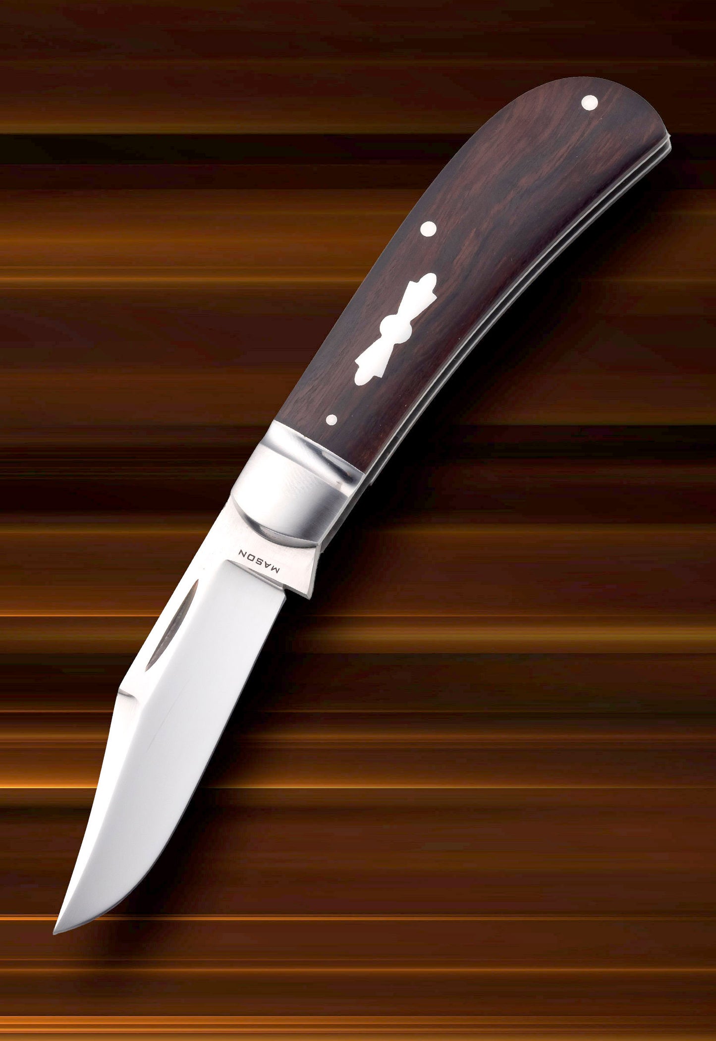 Paul Mason Knives, Made in England, Lanny's Clip Slip-Joint Folding Knife