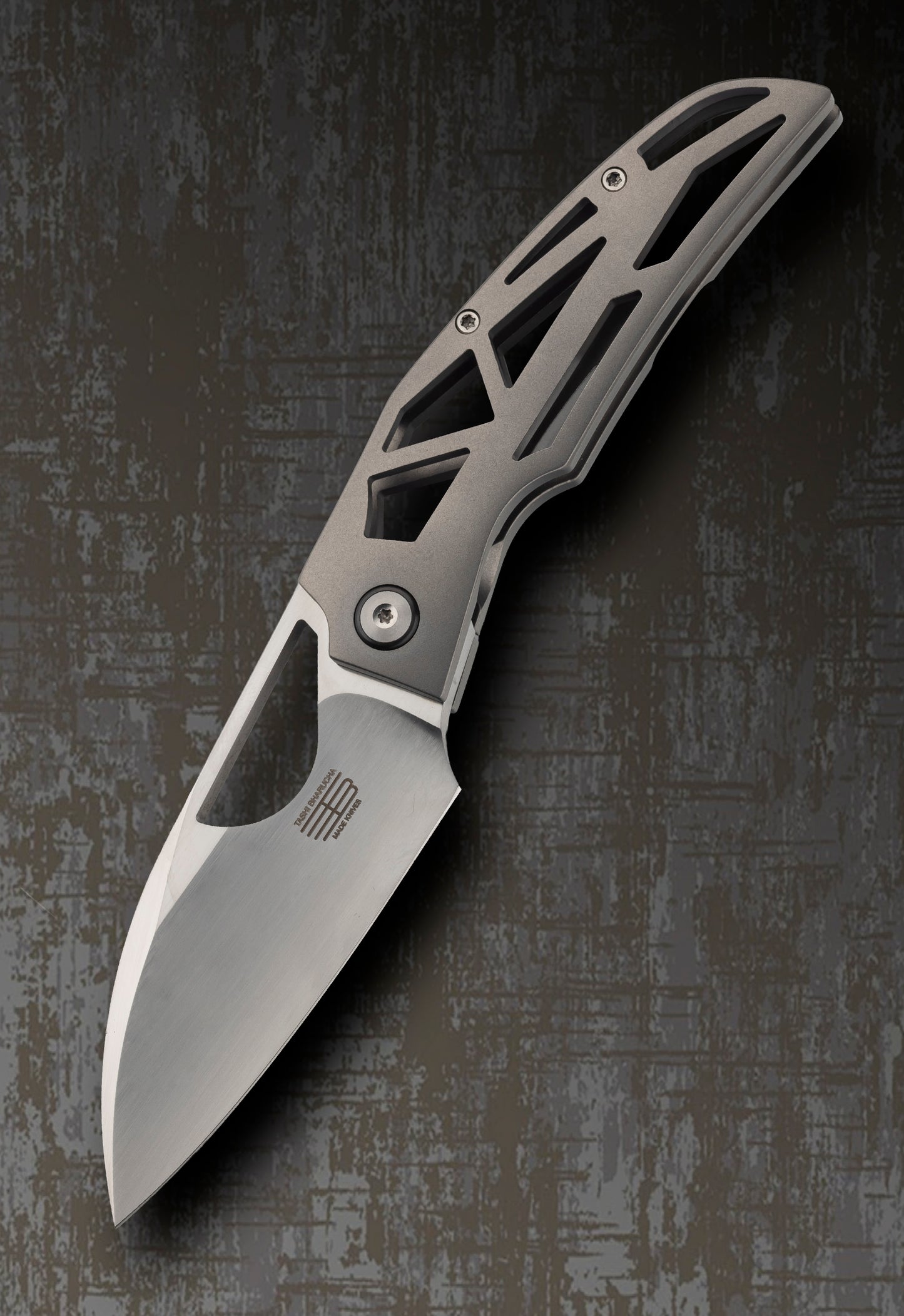 Tashi Bharucha CHURCH Frame-Lock Folding Knife