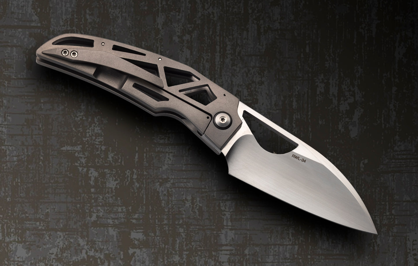 Tashi Bharucha CHURCH Frame-Lock Folding Knife