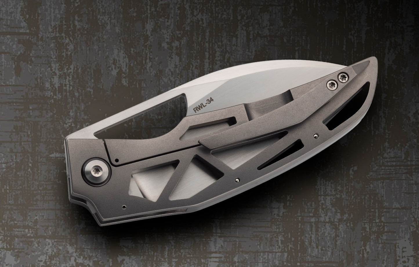 Tashi Bharucha CHURCH Frame-Lock Folding Knife