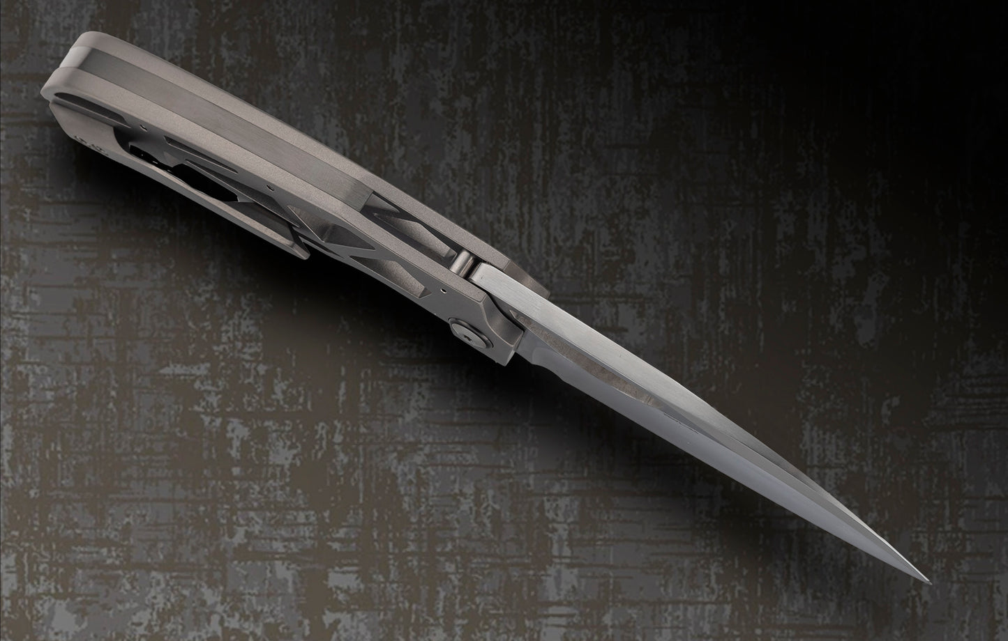 Tashi Bharucha CHURCH Frame-Lock Folding Knife