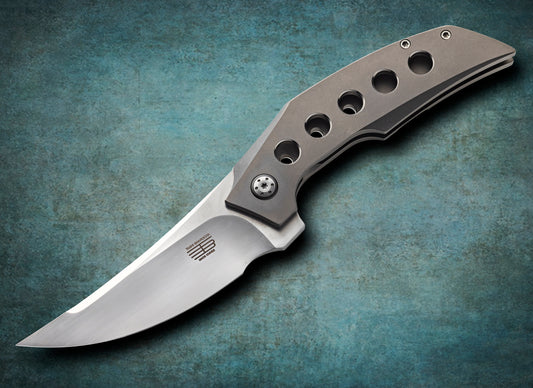 Tashi Bharucha VELOCITY, "One-Off" Frame-Lock Flipper Folding Knife (SOLD)