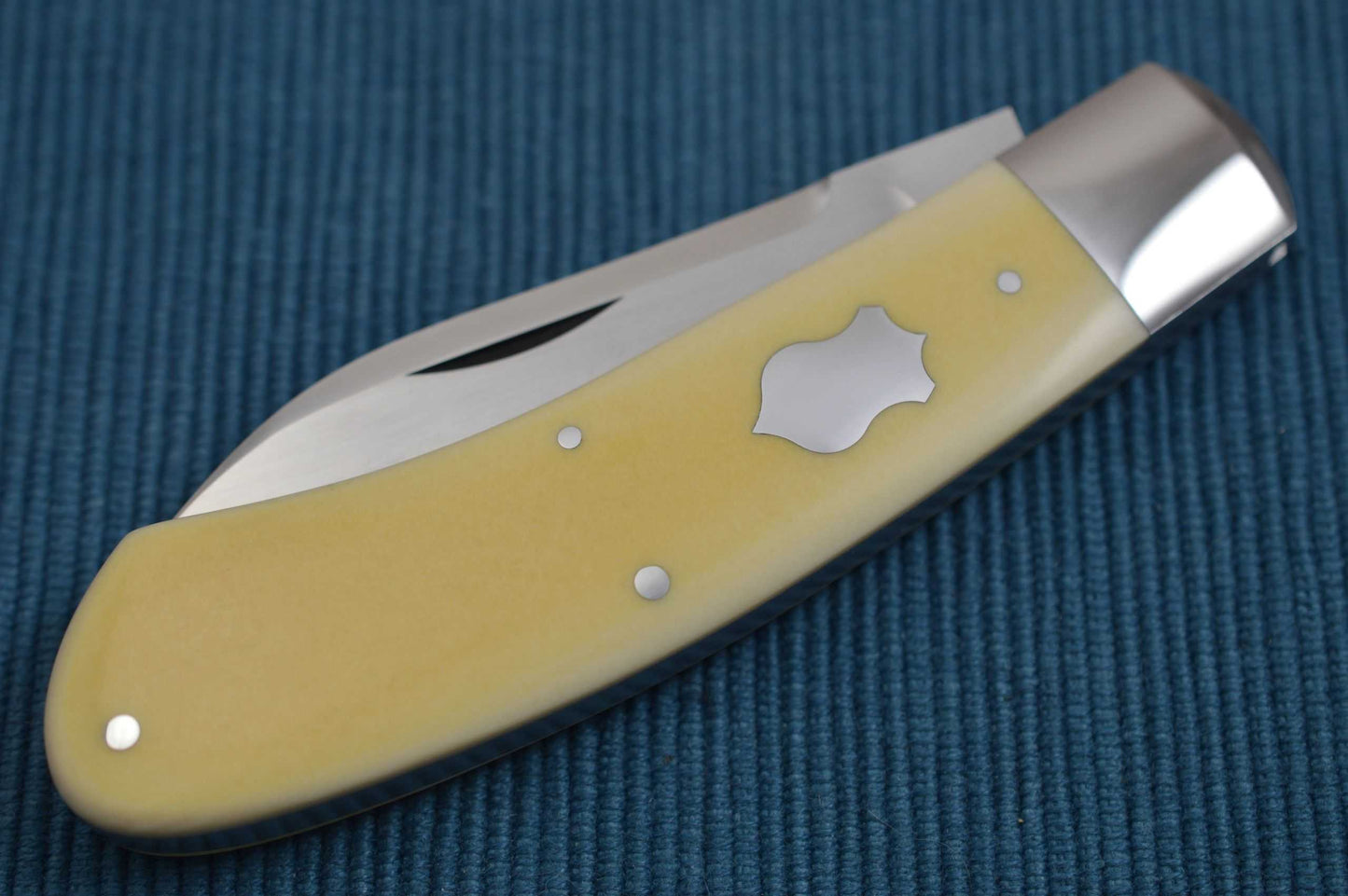 Tom Ploppert DINO, Original Old Westinghouse Micarta Scales, 2018 Blade Show (SOLD)