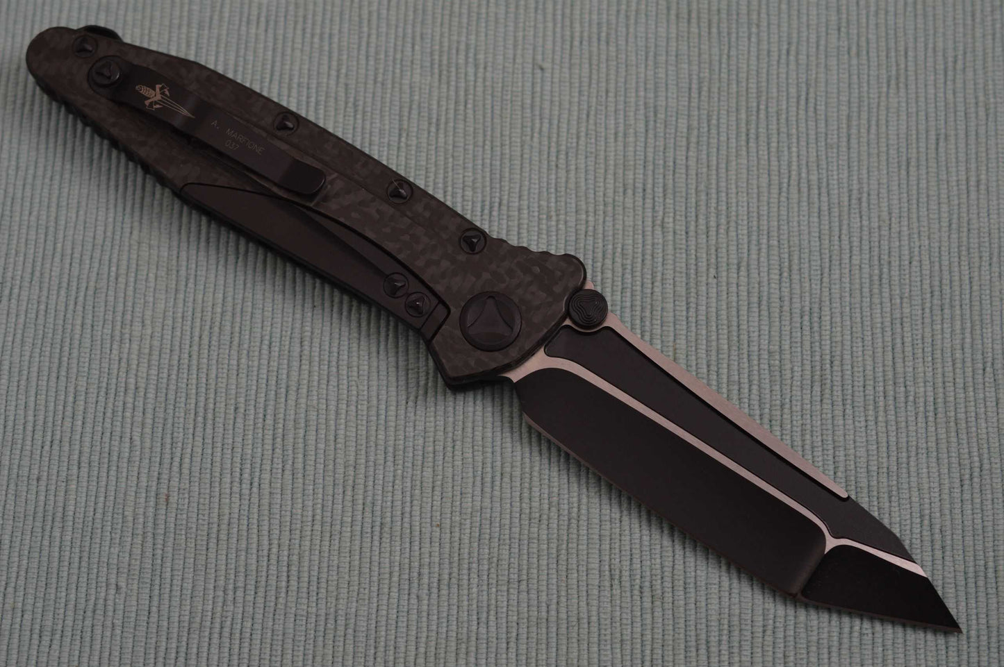 Anthony Marfione Custom SOCOM DELTA Carbon Fiber Folding Knife (SOLD)