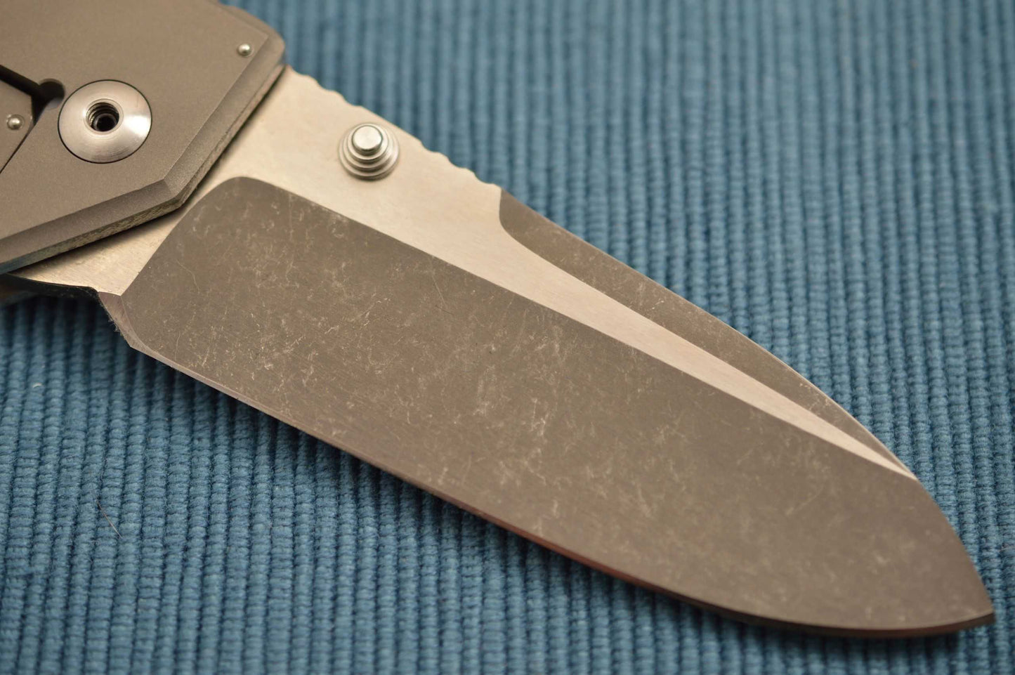 Allen Elishewitz Custom TANK Frame-Lock Folding Knife (SOLD)