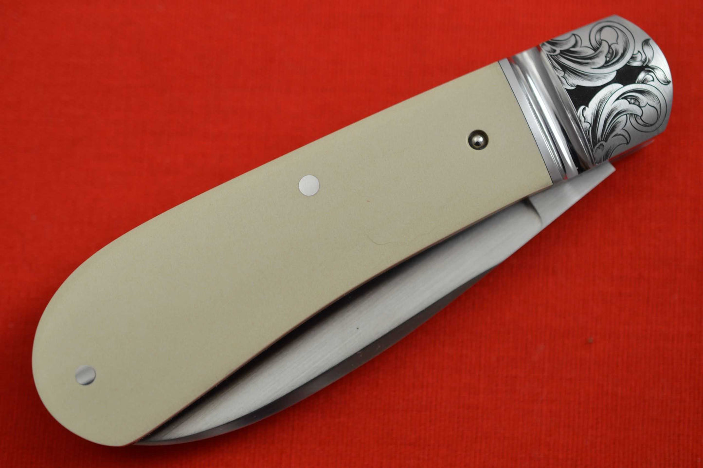 Tyler Turner "Tuxedo Zulu" Slip-Joint Folding Knife, William Evans Engraving (SOLD)