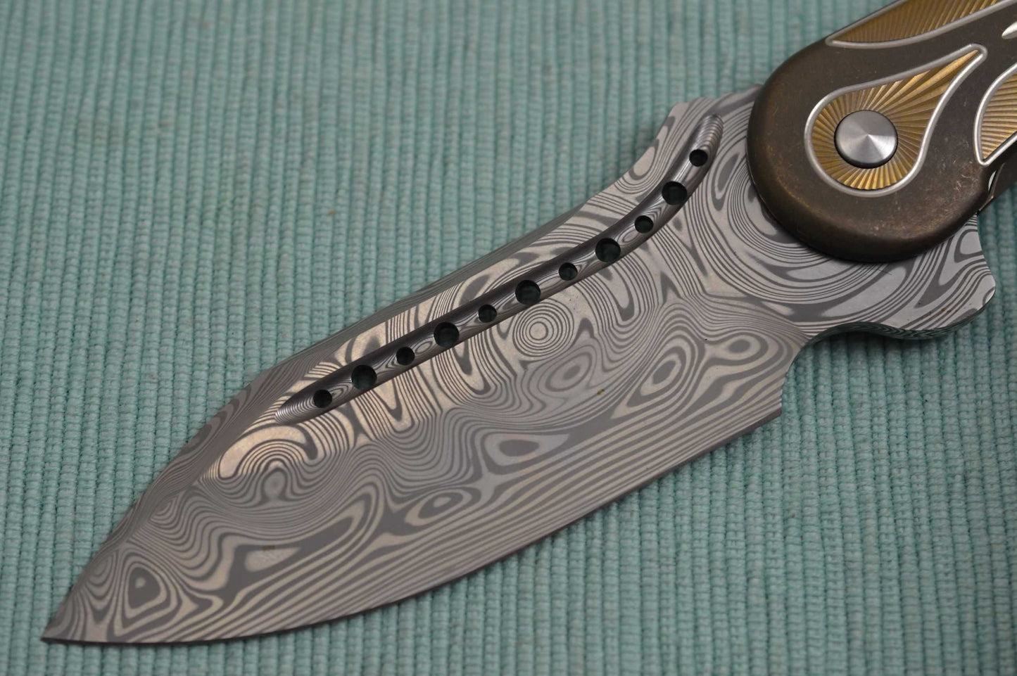 Todd Begg Full Custom Damasteel Field Marshall II PROTOTYPE (SOLD)