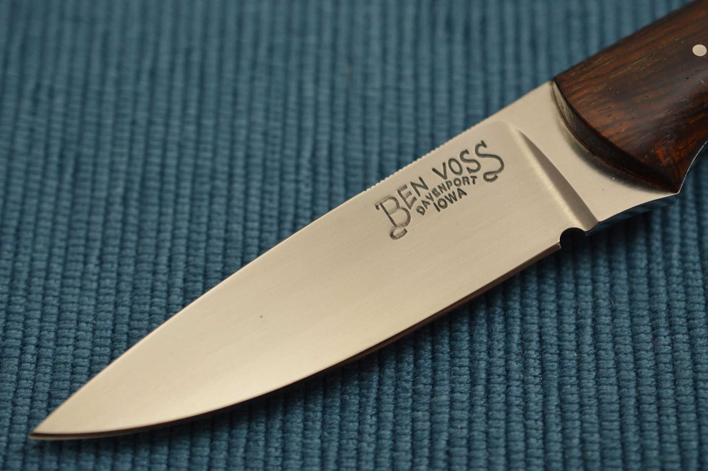 Ben Voss Bird and Trout Custom Fixed Blade Knife (SOLD)