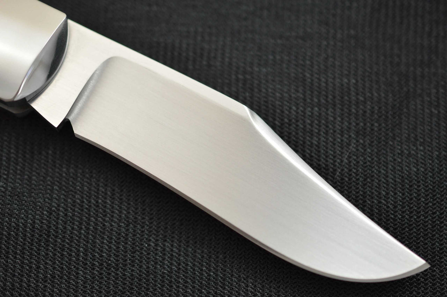 Bill Ruple Lanny's Clip, Linen Micarta Scales (SOLD)