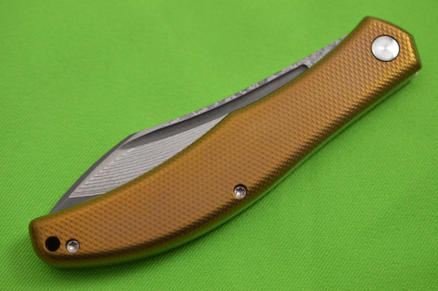 Gerry McGinnis Custom San Mai "Vaquero" Slip-Joint Folder (SOLD)