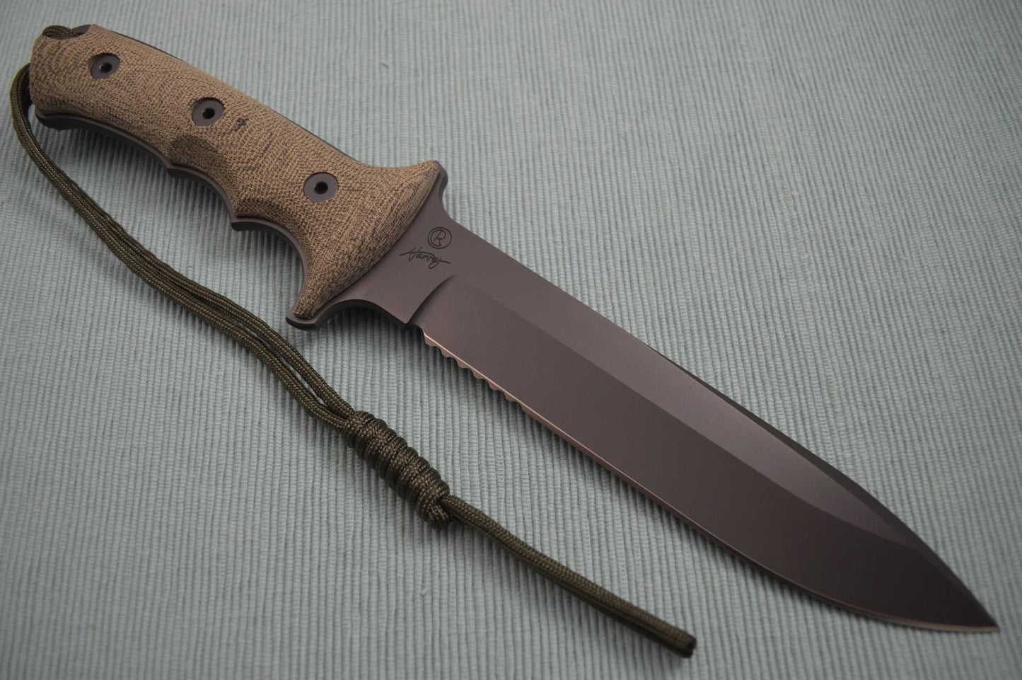 Chris Reeve - William Harsey Green Beret Fixed Blade Combat Knife (SOLD)