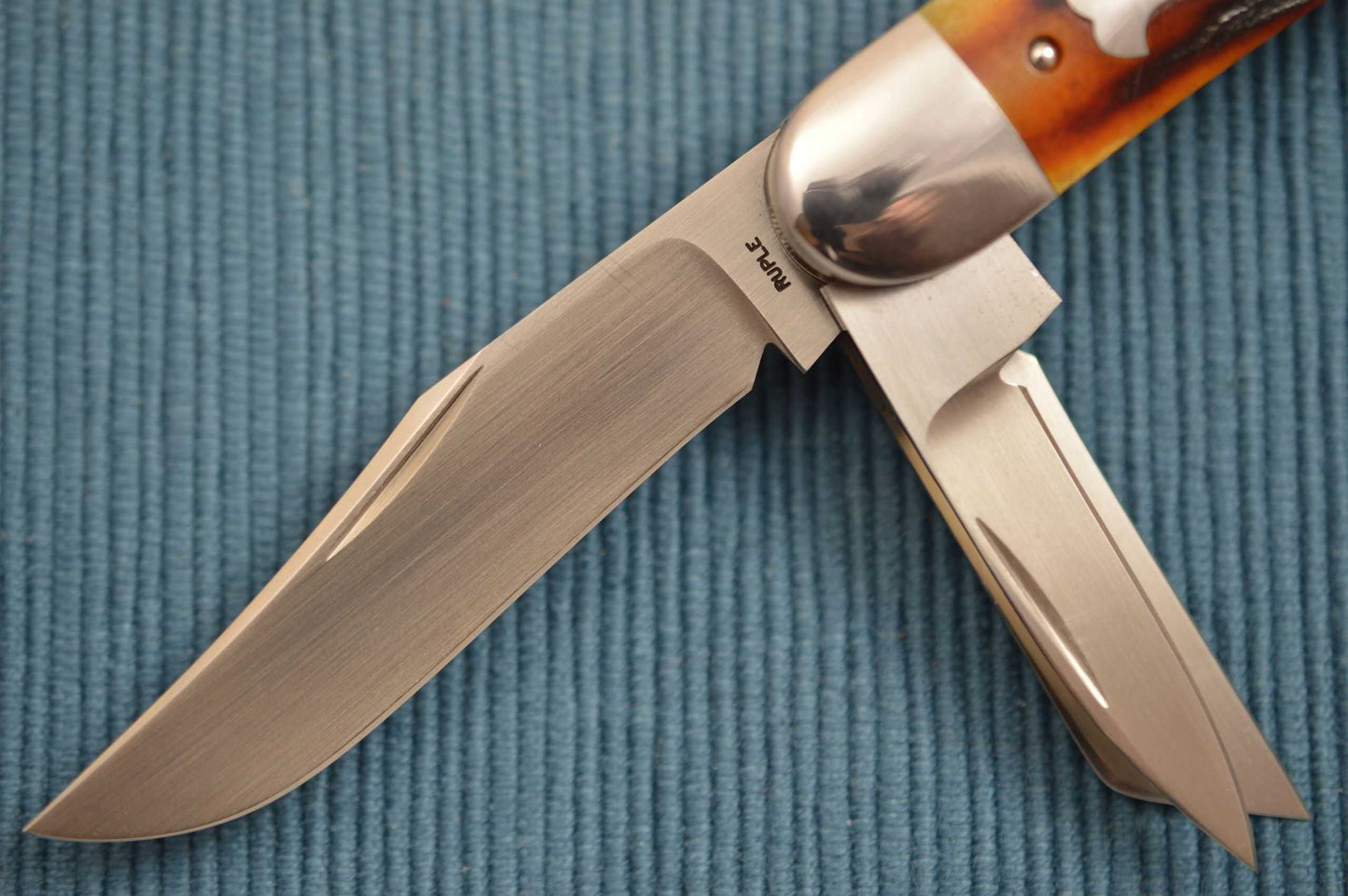 Bill Ruple Stag 5-Blade Sowbelly (SOLD)