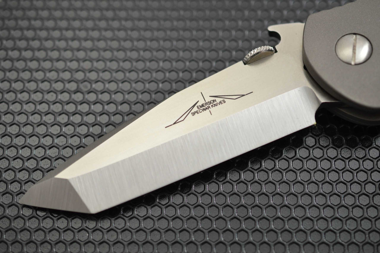 Ernie Emerson Chisel Grind Turbo 7, Blade Show 2022 Lottery Knife (SOLD)