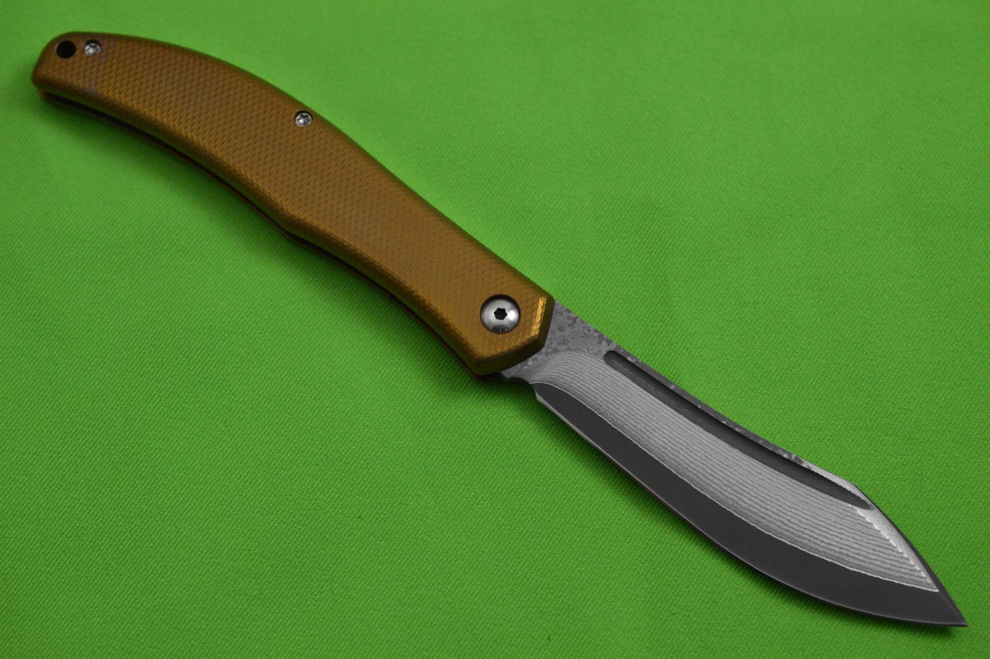 Gerry McGinnis Custom San Mai "Vaquero" Slip-Joint Folder (SOLD)