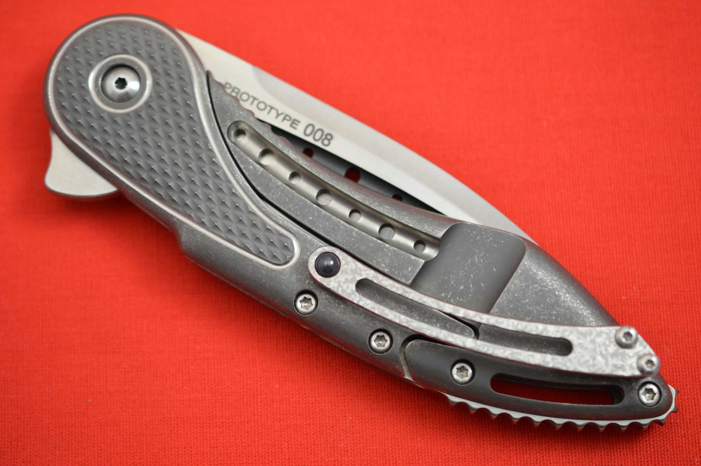 Todd Begg Custom Glimpse 5.5 Prototype, Frame-Lock Flipper (SOLD)