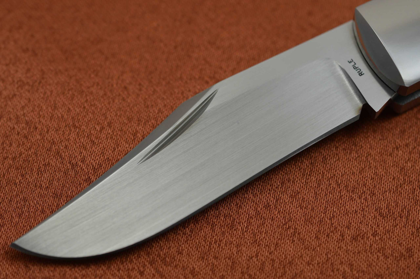 Bill Ruple LANNY'S CLIP, Lightning Strike Carbon Fiber Scales, 2018 Blade Show (SOLD)