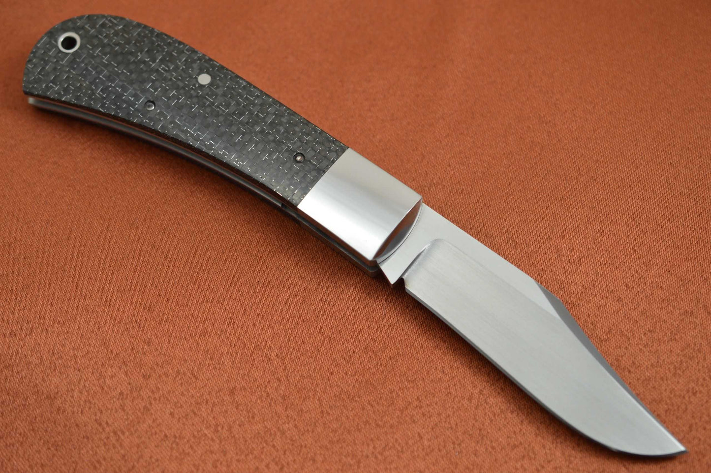 Bill Ruple LANNY'S CLIP, Lightning Strike Carbon Fiber Scales, 2018 Blade Show (SOLD)