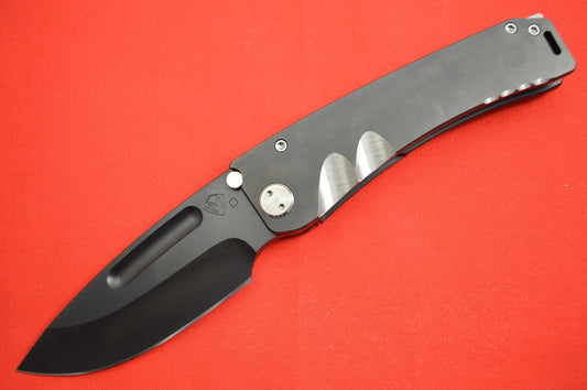 Medford Knife and Tool MARAUDER, PVD Coated Drop Point Blade, Frame, Spring (SOLD)