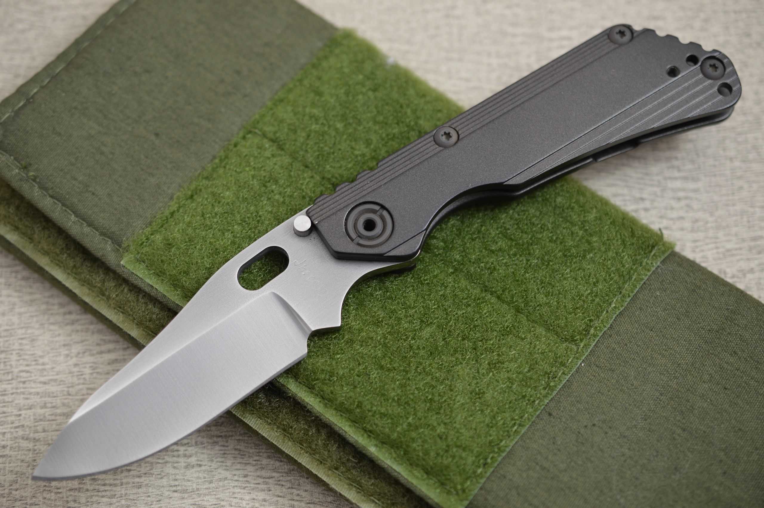 Duane Dwyer Custom DDC SNG Titanium Frame-Lock Folding Knife (SOLD ...