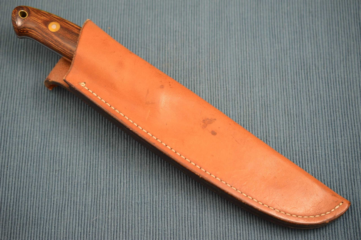 Bob Loveless-Steve Johnson Caper Hunting Knife #772, Leather Sheath (SOLD)