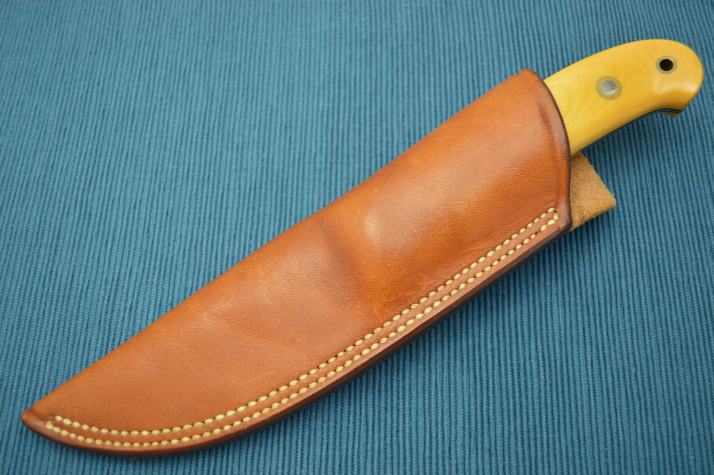 Herman J. Schneider Custom Drop Point Hunting Knife #373 (SOLD)